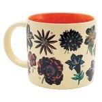 Magic Flower Mug: Add Coffee to Reveal 18 Designs