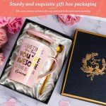 Awesome Reminder Coffee Mug for Women – Pink Marble