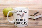 Mother Cluckers! Funny Rooster Coffee Mug