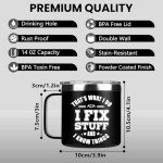 Hilarious Stainless Steel Mug for Dad and Grandpa