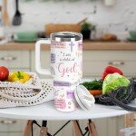 Funny Christian Coffee Tumbler for Women, 40Oz