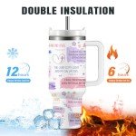 Funny Christian Coffee Tumbler for Women, 40Oz