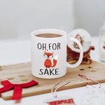 Oh, For Fox Sake! Funny Coffee Mug