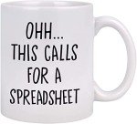 Funny Spreadsheet Mug for Accountants - 11oz