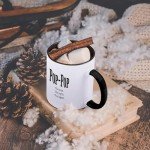 Funny Black Ceramic Mug with Saying