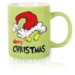 Funny Green Christmas Character Mug - 12oz