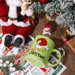 Funny Green Christmas Character Mug - 12oz