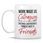 Swearing Friends Coffee Mug - Colleagues to Besties