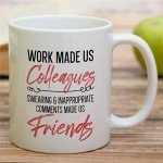 Swearing Friends Coffee Mug - Colleagues to Besties