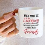 Swearing Friends Coffee Mug - Colleagues to Besties