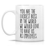 Luckiest Boss Mug - Perfect Gift for Any Occasion