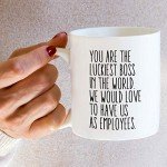 Luckiest Boss Mug - Perfect Gift for Any Occasion