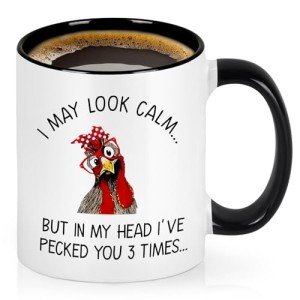 Funny Chicken Mug for Coffee Lovers