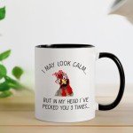 Funny Chicken Mug for Coffee Lovers