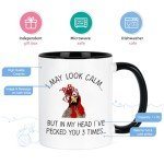 Funny Chicken Mug for Coffee Lovers