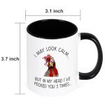Funny Chicken Mug for Coffee Lovers