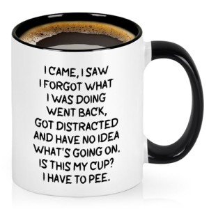 Funny Mug for Seniors - Great Gift Idea!