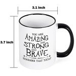 You're Amazing: Funny Inspirational Coffee Mug