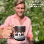 I'm Gay Rainbow Heat Change Funny Mug