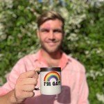 I'm Gay Rainbow Heat Change Funny Mug