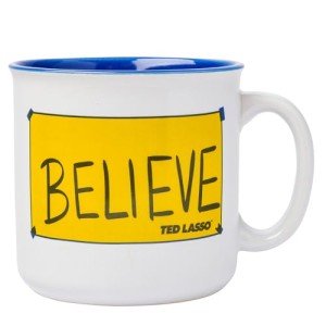 Ted Lasso "Believe" Camper-Style Coffee Mug