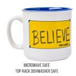 Ted Lasso "Believe" Camper-Style Coffee Mug