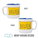 Ted Lasso "Believe" Camper-Style Coffee Mug