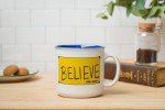 Ted Lasso "Believe" Camper-Style Coffee Mug