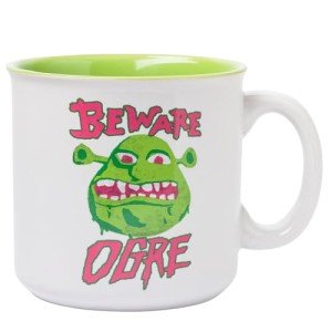 Beware Ogre Shrek Ceramic Camper Mug - 20 oz