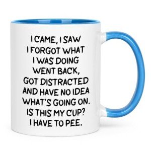 Funny Mug for Seniors - Great Gift Idea!