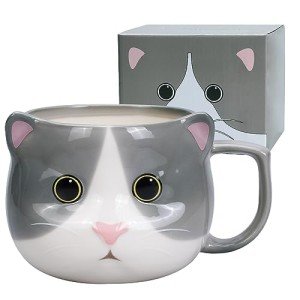 “Cute Cat Mug: Perfect Gift for Cat Lovers”