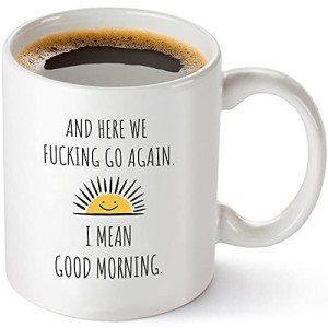 Here We Go Again – Funny Mom Coffee Mug