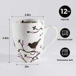 Joyful Prayer Coffee Mug with Birds Design