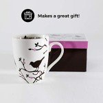Joyful Prayer Coffee Mug with Birds Design