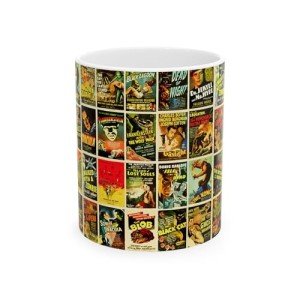 Vintage Horror Movie Posters Funny Coffee Mug
