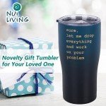 Funny Coffee Mug: 'Sure, Let Me Drop Everything