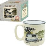 Retro Camping Mug - 15 oz Funny Coffee Cup