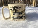 Retro Camping Mug - 15 oz Funny Coffee Cup