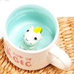 Funny Animal Coffee Mug with Spoon - 12 Oz