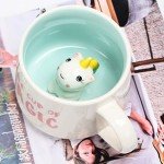 Funny Animal Coffee Mug with Spoon - 12 Oz