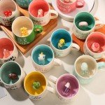 Funny Animal Coffee Mug with Spoon - 12 Oz