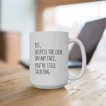 Funny Sarcastic Coffee Mug for Coworkers