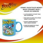 Scrooge McDuck Money Bags Funny Ceramic Mug