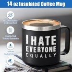 I Hate Everyone Equally Funny Coffee Mug