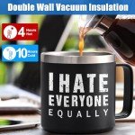 I Hate Everyone Equally Funny Coffee Mug