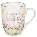 Lord is My Strength Funny Scripture Mug