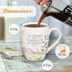 Lord is My Strength Funny Scripture Mug