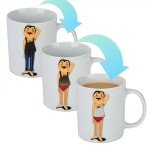 Color Changing Cartoon Character Coffee Mug
