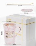Funny Pink Coffee Mug for Women’s Gifts