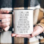 Funny Sarcastic Mug for Senior Coffee Lovers